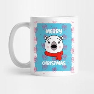 CHRISTMAS Sweater White Polar Bear Mug